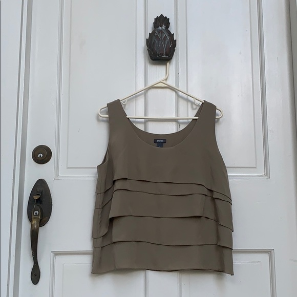 Kenneth Cole Reaction Top sz 12 Green - Picture 3 of 4